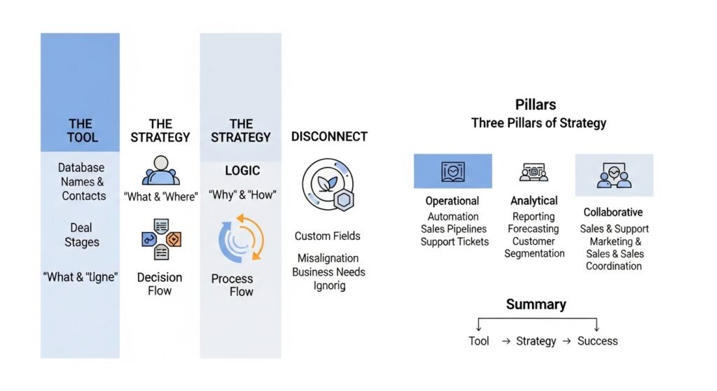 Distinction Between Tool and Strategy