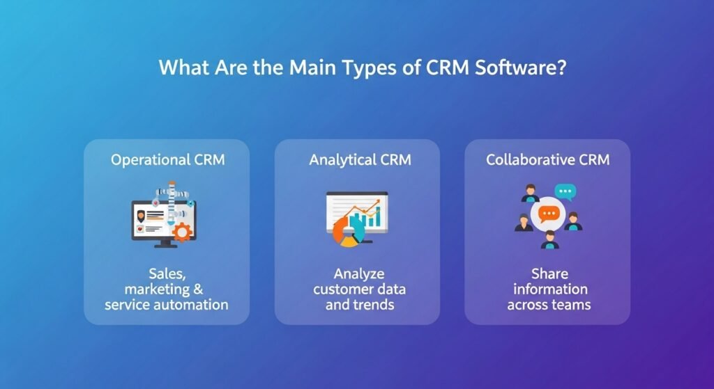 Main Types of CRM Software