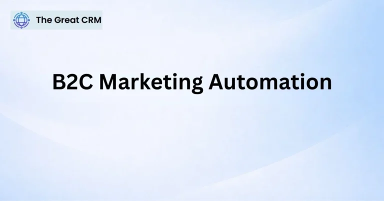 B2C Marketing Automation