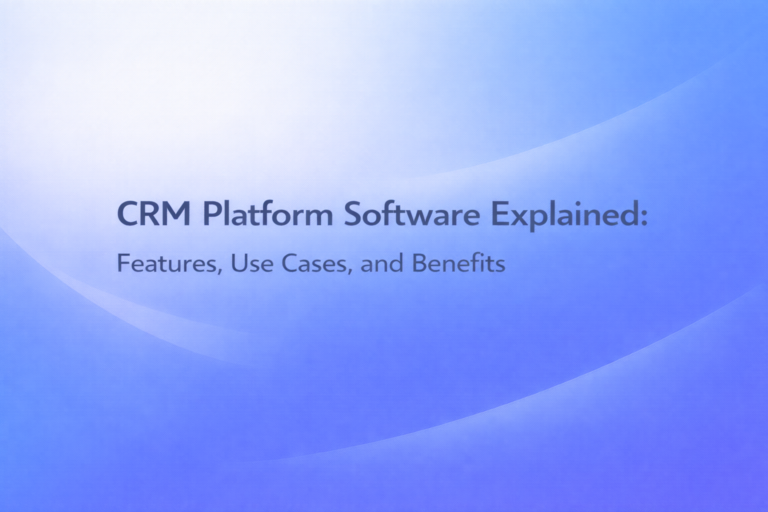 CRM Platform Software