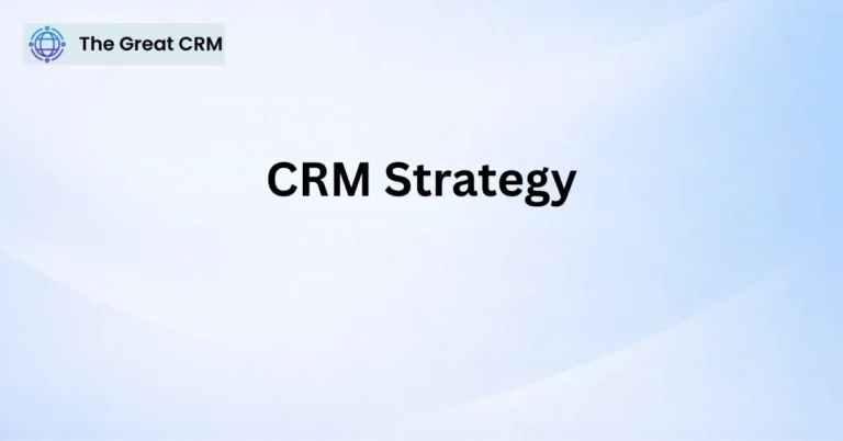CRM Strategy