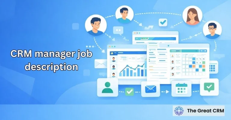 CRM Manager Job Description