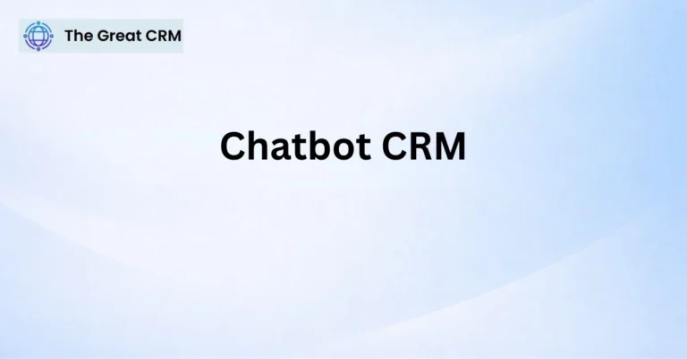 Chatbot CRM
