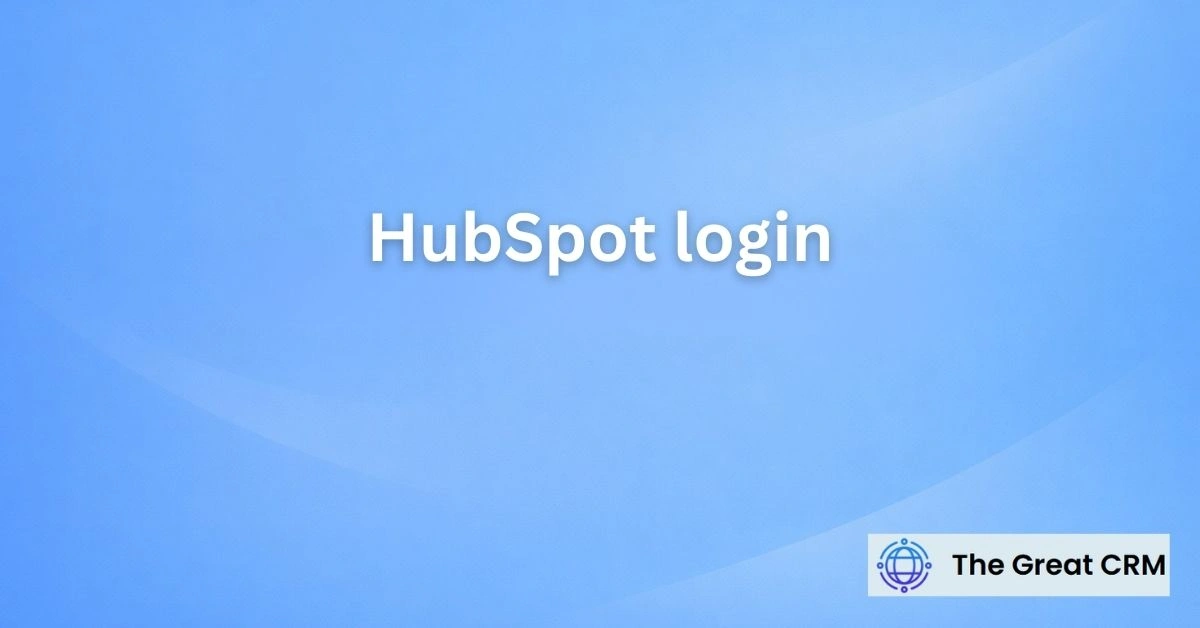 HubSpot Login