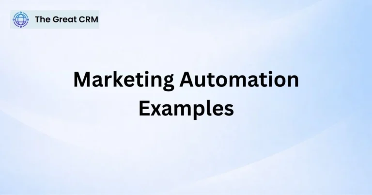 Marketing Automation Examples