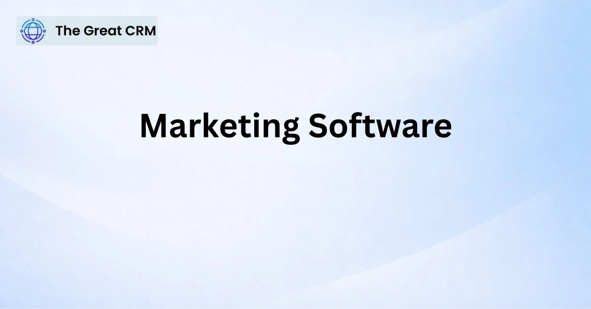 Marketing Software
