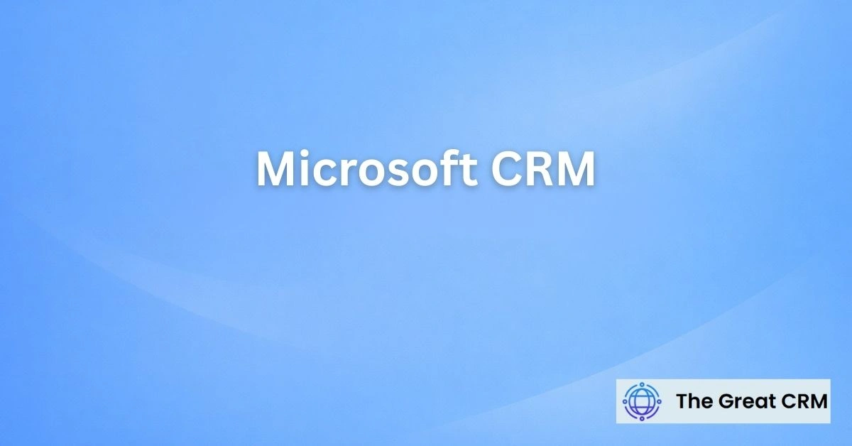 Microsoft CRM