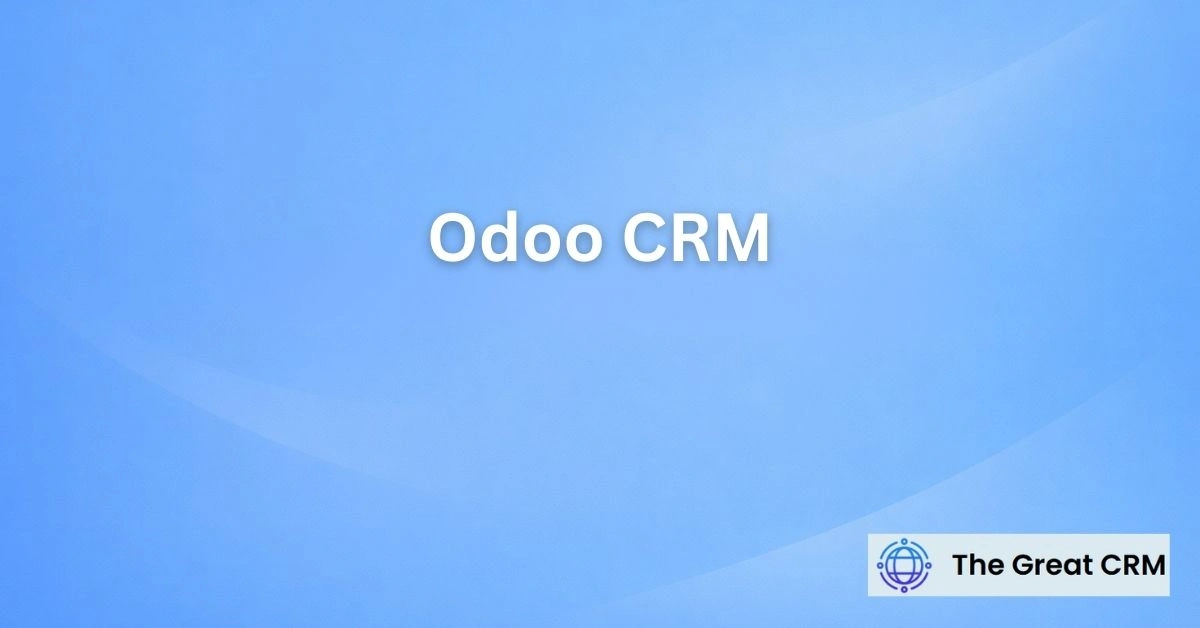 Odoo CRM