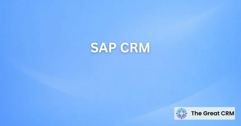 SAP CRM