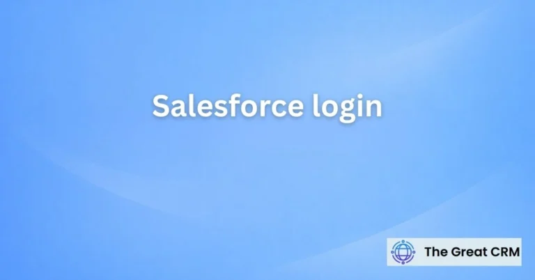 Salesforce Login