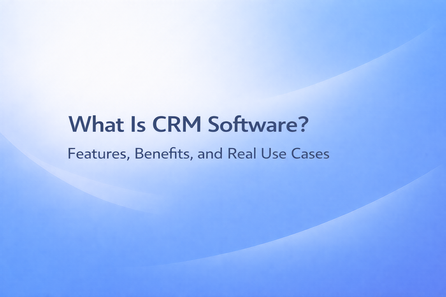 CRM Software