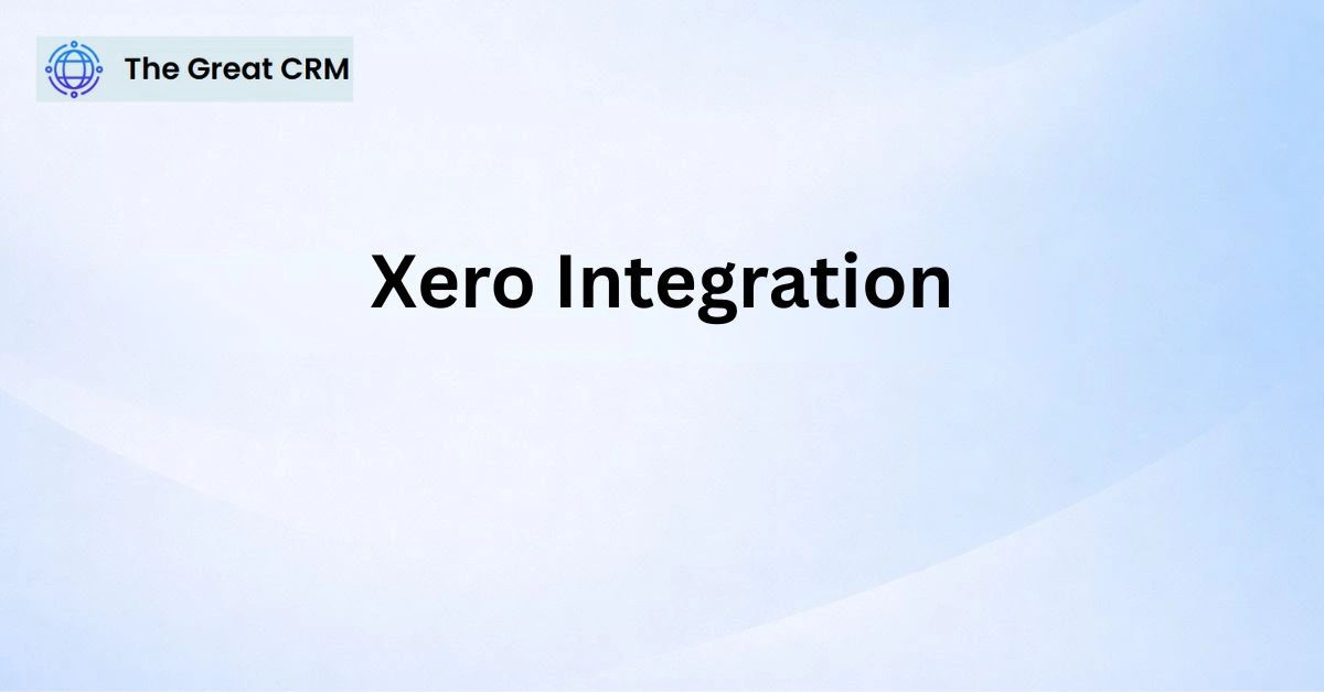 Xero Integration
