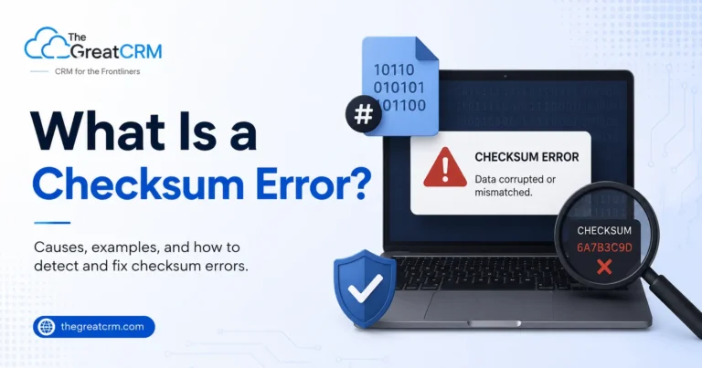 What Is a Checksum Error