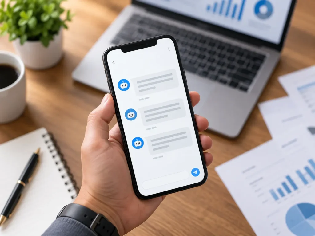 Insurance agent CRM renewal automation showing automated SMS follow-up sequence on smartphone